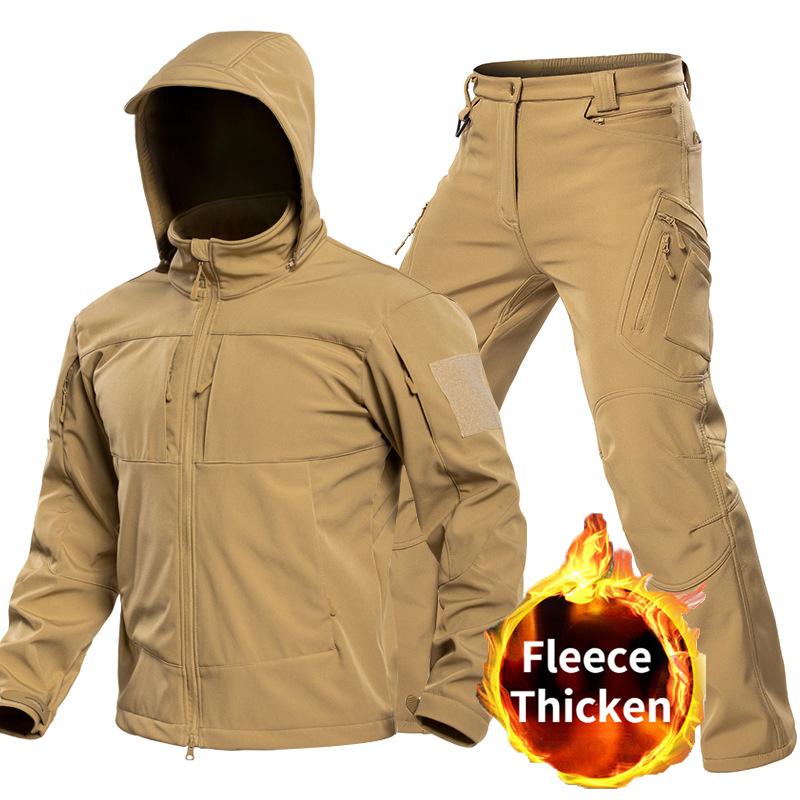Winter Cloth - Erkekler için Açık Hava Taktiksel Softshell