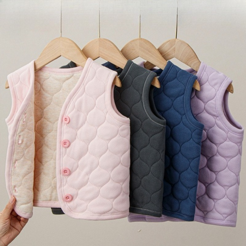 Winter Clothing Baby Boy - Çocuk yeleği sonbahar kış erkek kız