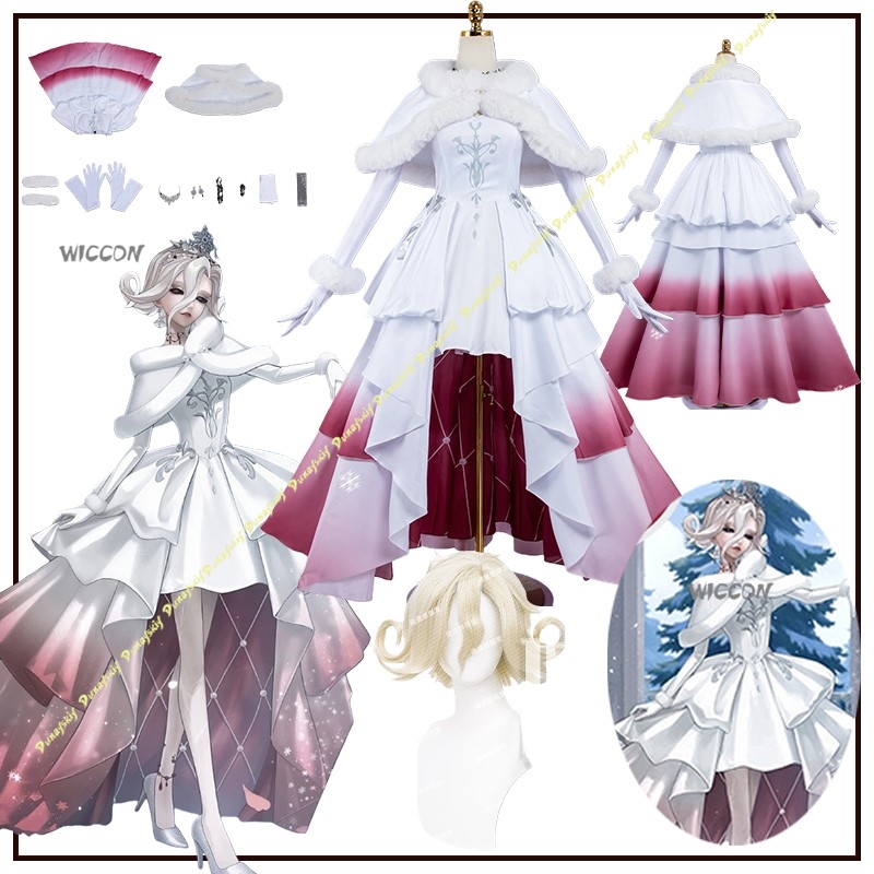 Winter Cloth - Identity V Mary Kanlı Kraliçe Cosplay