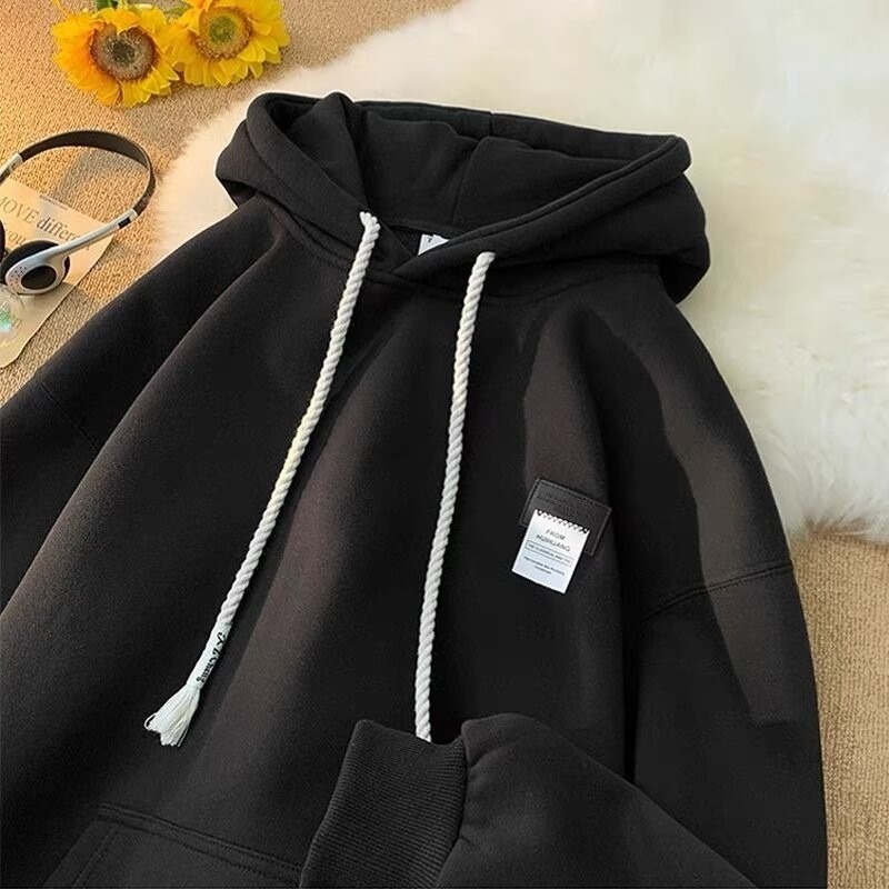 Winter Clothing Label - Erkekler Hoodie Moda Giyim Kişilik Etiket