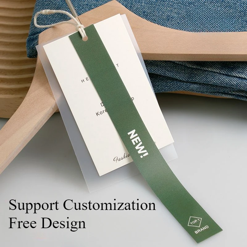 Winter Clothing Label - High-end hangtag özelleştirilmiş giyim asmak kartları