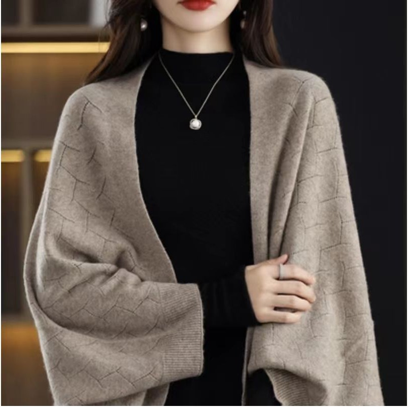 Winter Clothing Label - Sonbahar Kış Kaşmir Şal Ceket Çift