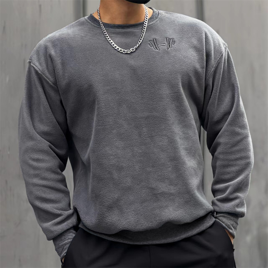 Quality Winter Clothing Brand - Erkek kış spor salonları pamuk kapüşonlu