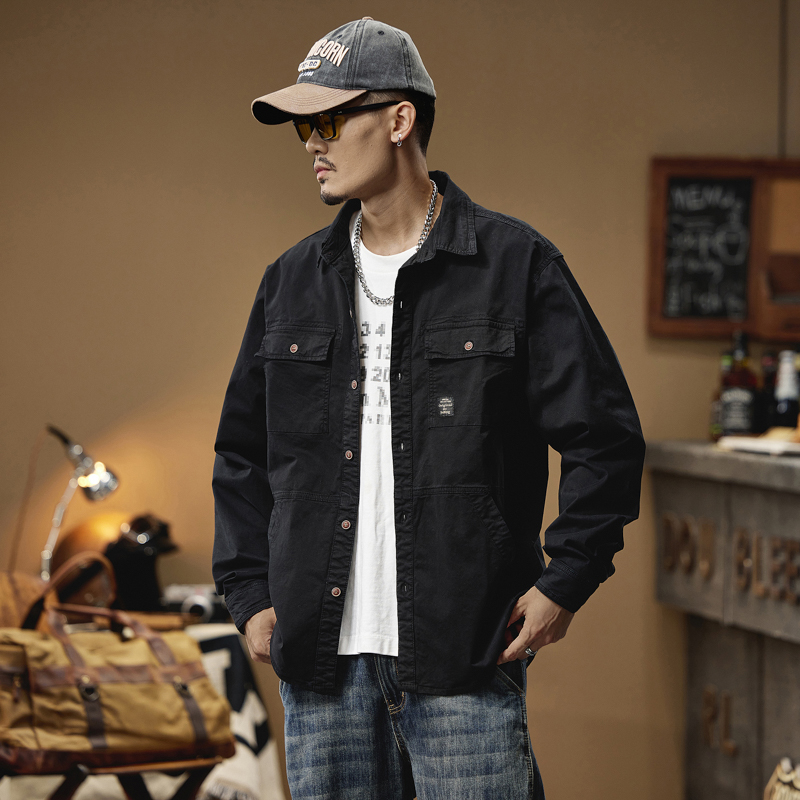 Erkekler için kargo gömlek uzu - Quality Winter Clothing Brand incelemesi ve fiyatı