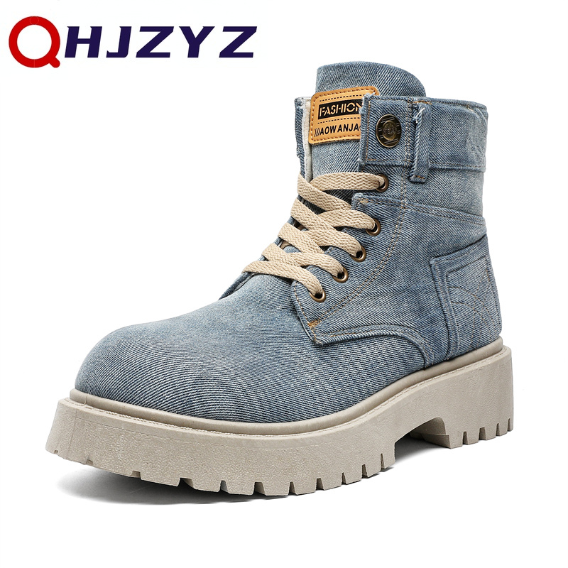 Erkek Botları Kot Kumaş Yüksek - Winter Cloth incelemesi ve fiyatı