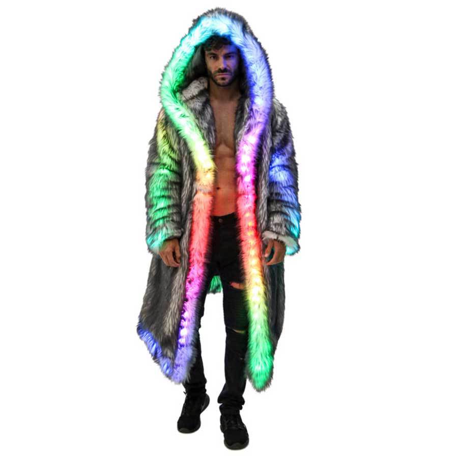 Taklit Kürk Erkekler Kapşonlu  - Winter Clothing Uae incelemesi ve fiyatı