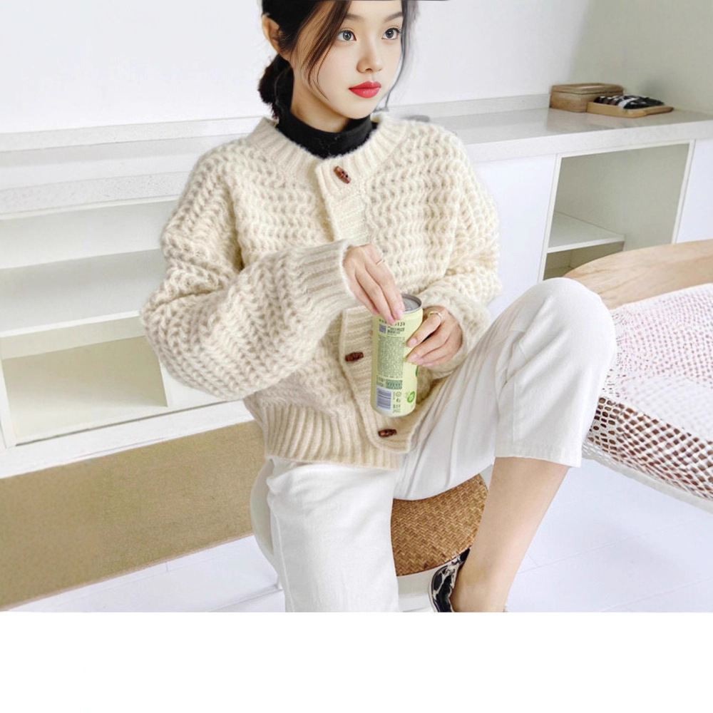 Kadın Kalın Örgü Hırkası, Doku - Wool Blend Coat incelemesi ve fiyatı