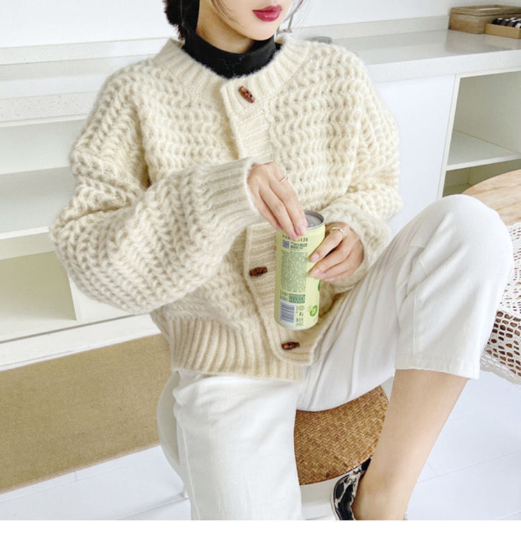 Kadın Kalın Örgü Hırkası, Doku - Wool Blend Coat incelemesi ve fiyatı