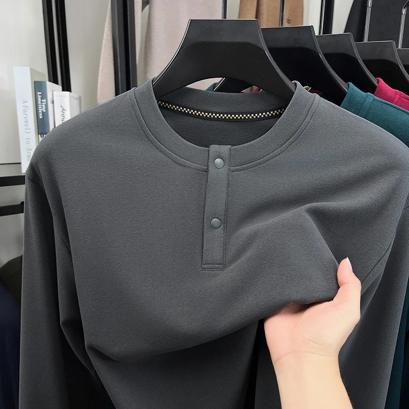 Erkek Bol Kesim Henley Yaka İk - Winter Cloth incelemesi ve fiyatı