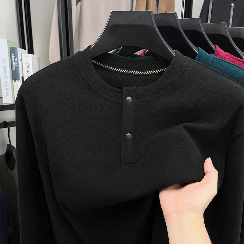 Erkek Bol Kesim Henley Yaka İk - Winter Cloth incelemesi ve fiyatı