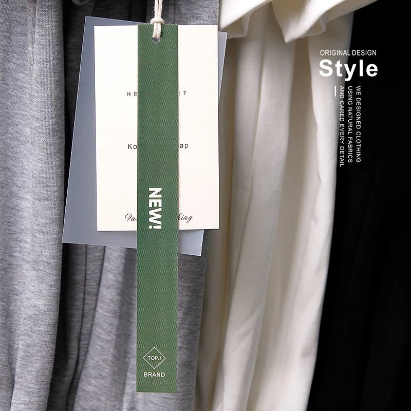 High-end hangtag özelleştirilm - Winter Clothing Label incelemesi ve fiyatı