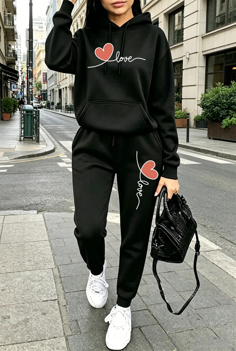 Kadın Eşofman Takımı Baskılı G - Winter Clothing Outdoor incelemesi ve fiyatı