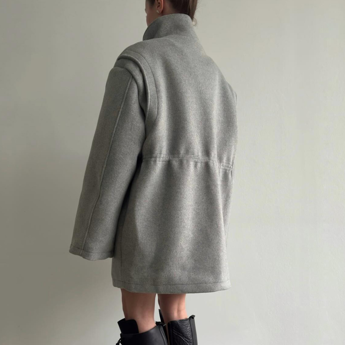 IG Kadın Yüksek Yaka Beli Bağc - Wool Blend Coat incelemesi ve fiyatı
