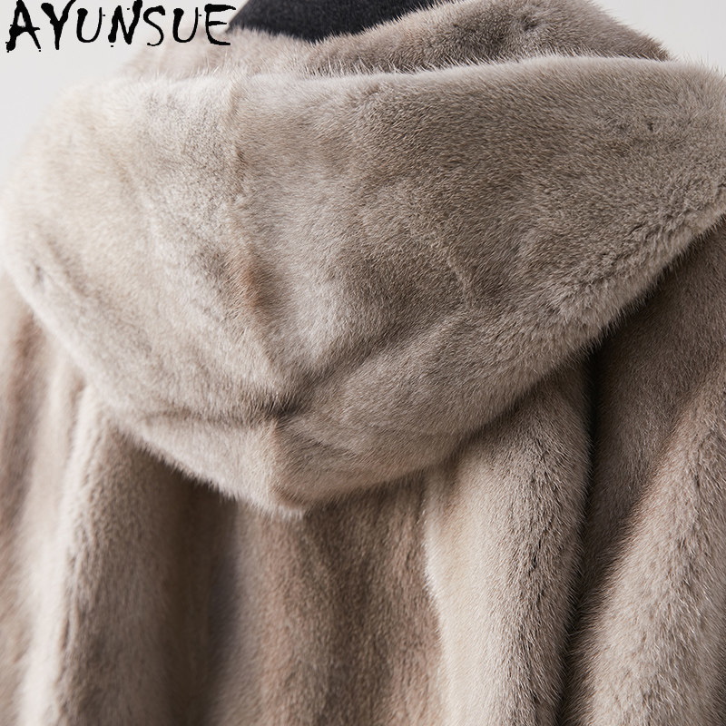 AYUSNUE Lüks Doğal Vizon Kürk  - Winter Clothing Label incelemesi ve fiyatı